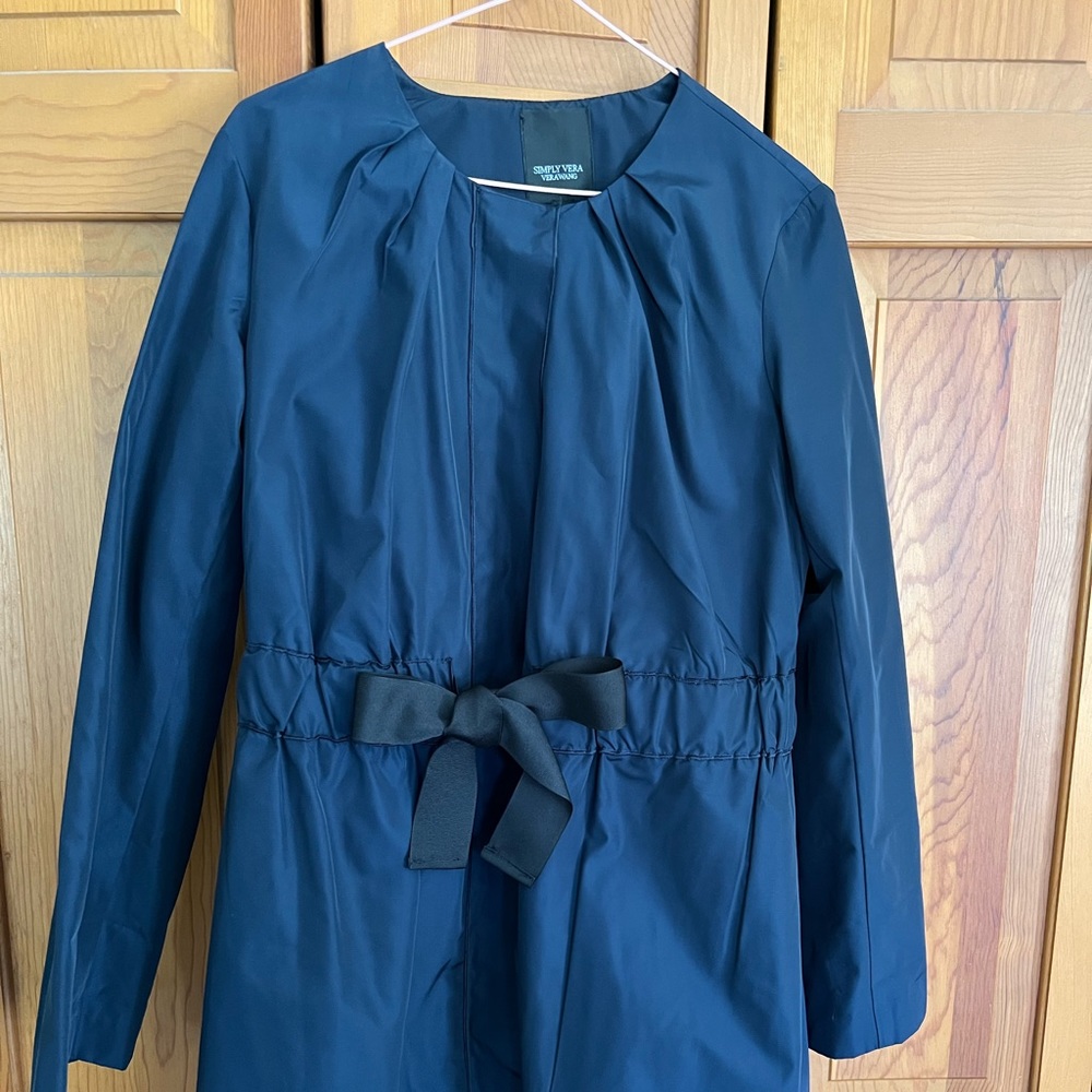 Simply Vera gently used waterproof jacket